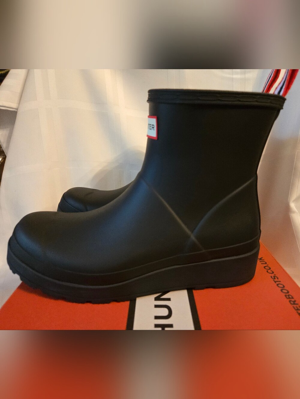 Hunter Women's Play Short Rain Boots, Size 7